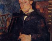 保罗 高更 : Portrait of a Seated Man